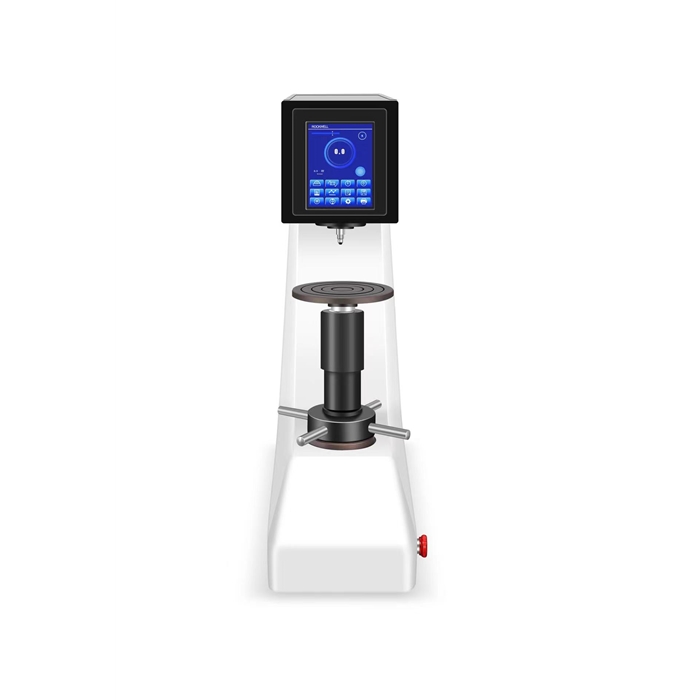 How does the Rockwell hardness tester measure hardness？
